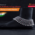 payal legchain in silver plating india padmavati